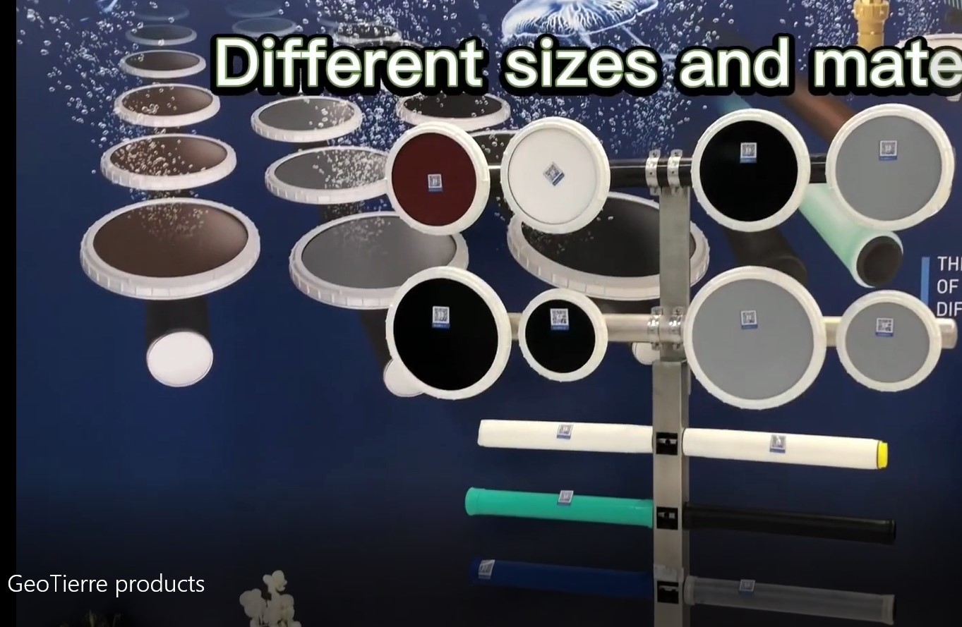 Newair diffuser compared to elastomer diffuser